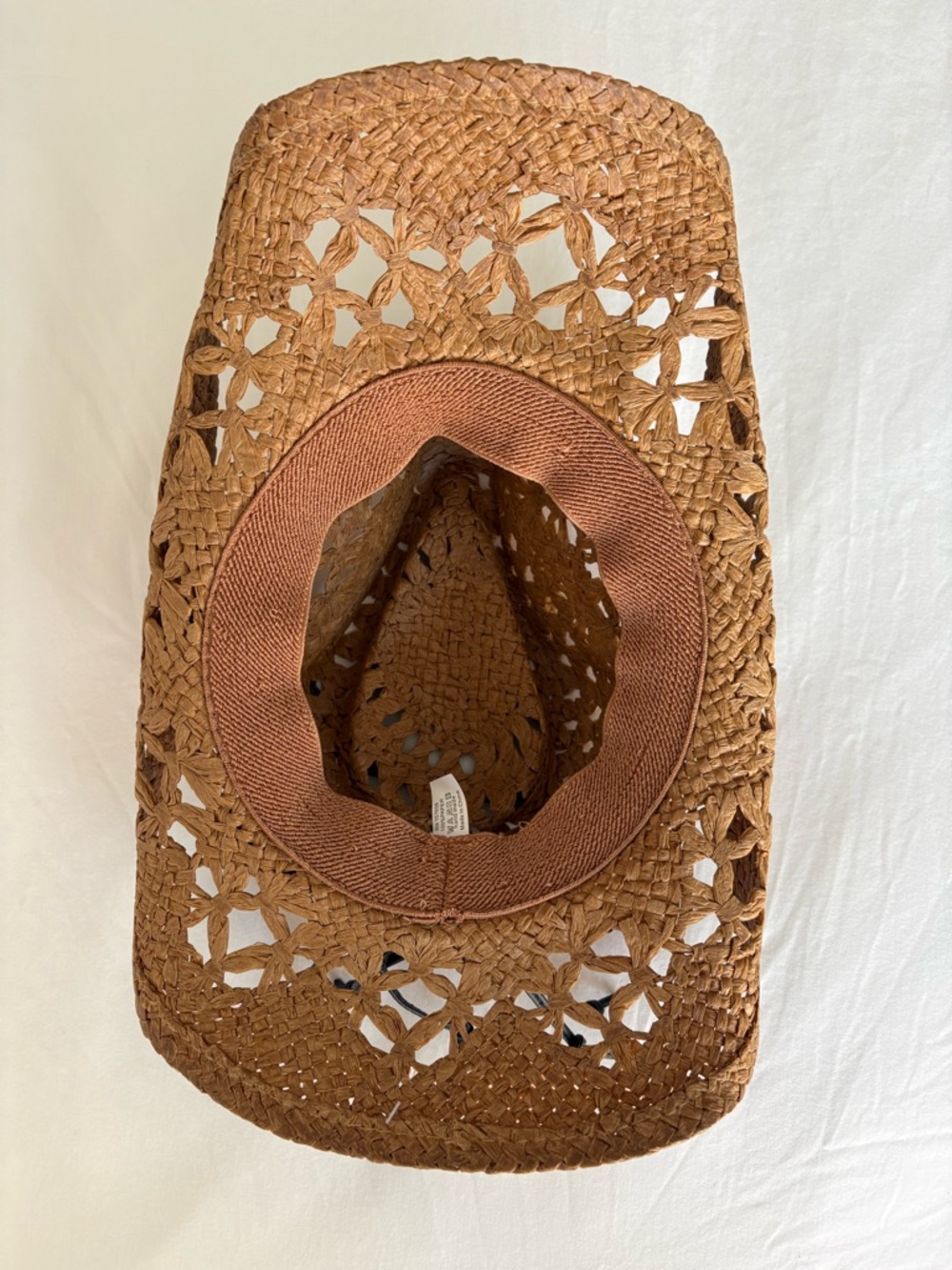 Dolls Kill Tan Straw Cowboy Hat - Picture 8 of 9